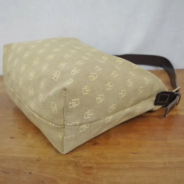 Dooney & Bourke Monogram Canvas Shoulder Bag - Image 6