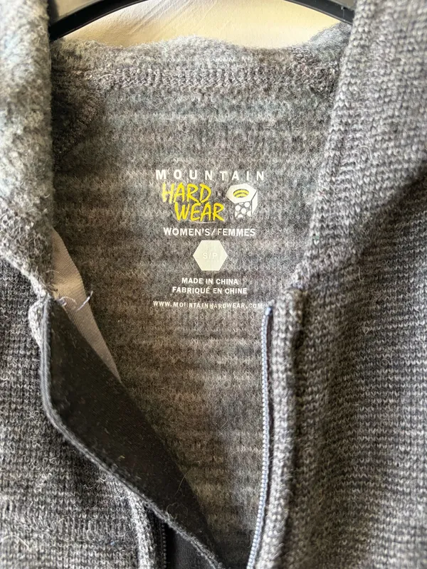 Mountain Hardwear Wool Blend Zip-up Jacket  - Image 2