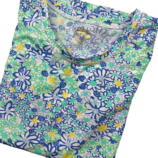 Lilly Pulitzer Luxletic Renay Sunguard Long Sleeve Top SMALL UPF 50+ Floral - Image 7