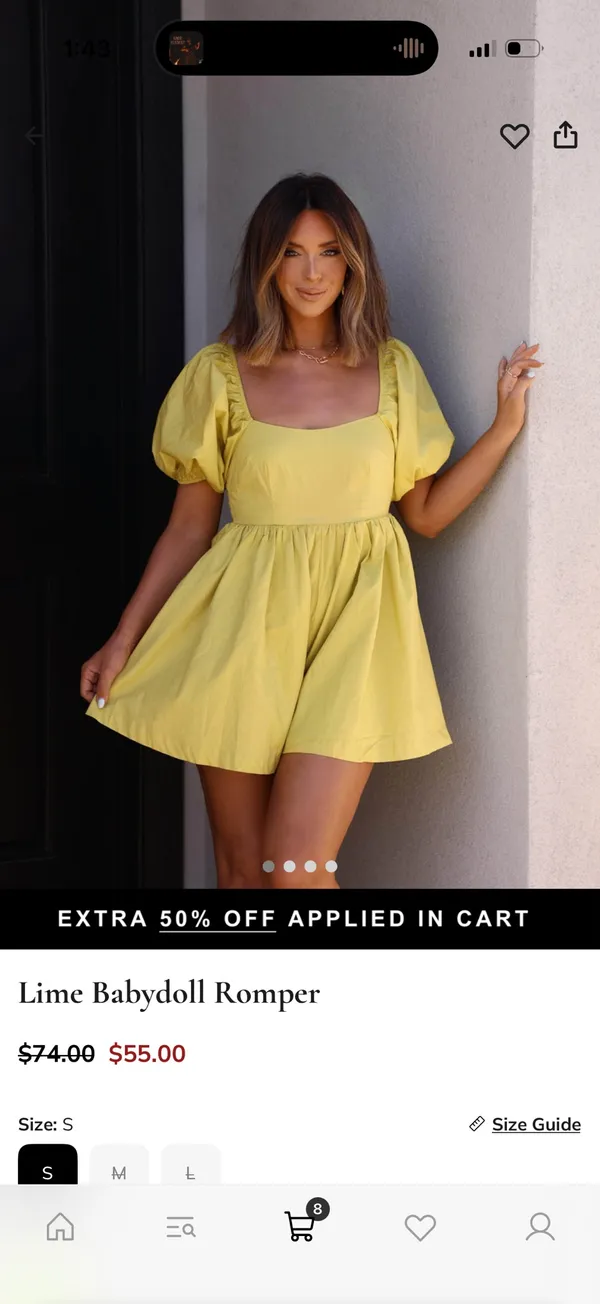 Lane 201 Romper - Image 3