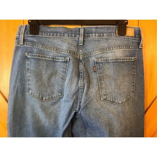 Levi’s 515 Jeans Womens 8 Bootcut Denim Blue Medium Wash - Image 5