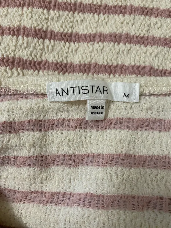Antistar TJ Maxx White and Pink Tube Top - Image 3