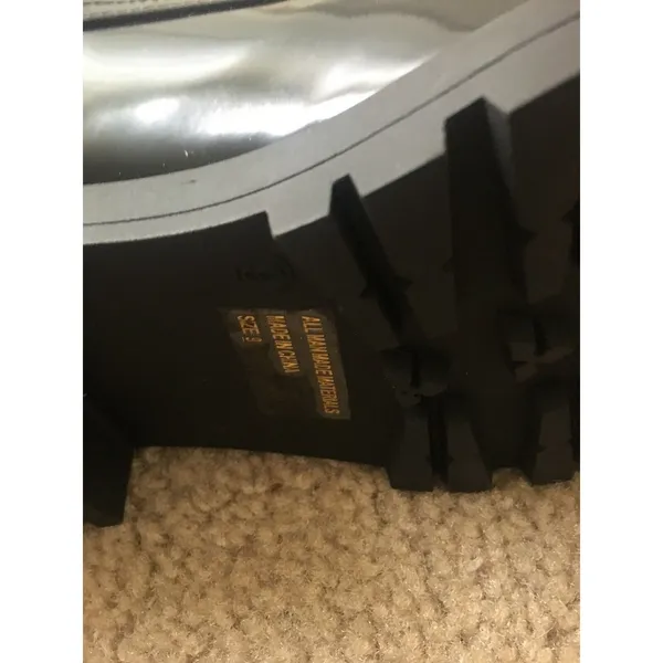 Wild Diva Women's High Top Gloss Boots Shoes Size 9 Black - Image 12