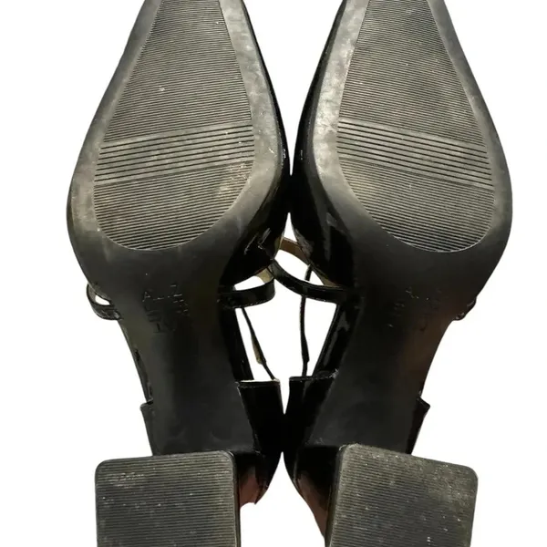🖤 Naturalizer Leesha Patent Strappy Block Heel Pumps 5.5 ✨‎ - Image 8