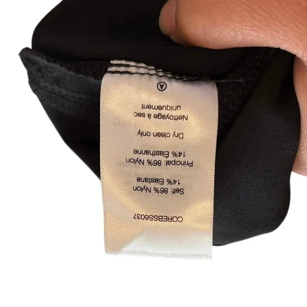 Veronica Beard Classic Black Scuba Leggings Pant Size 12 - Image 7