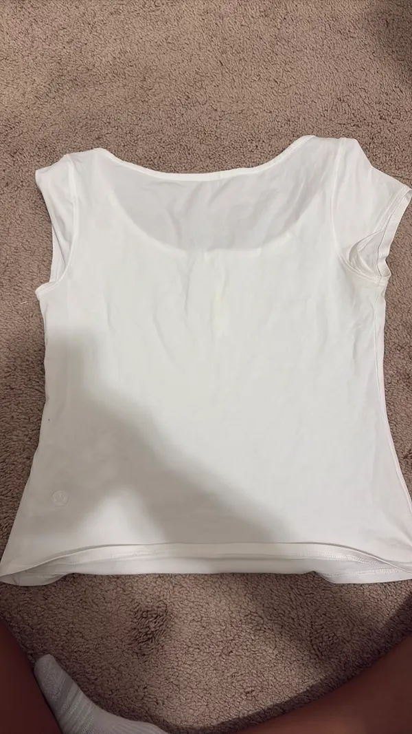 Lululemon Henley Tee Cap Sleeve - Image 2