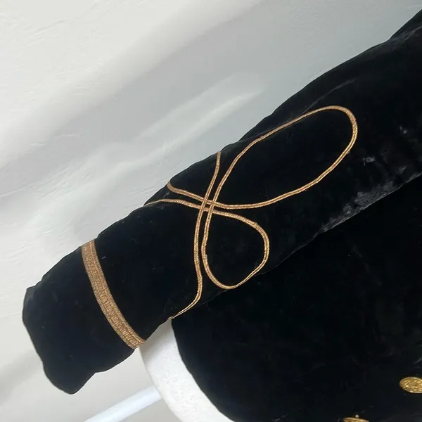 Ralph Lauren Velvet Military Jacket - Image 11
