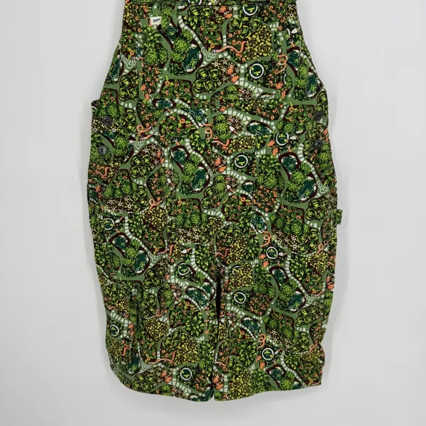 Duluth Trading Co Heirloom Gardening Shortalls Medium Succulent Garden Print - Image 4