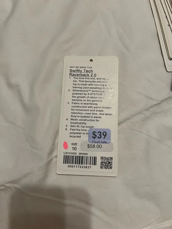Lululemon Swiftly Racerback Tank 2.0 - Image 8