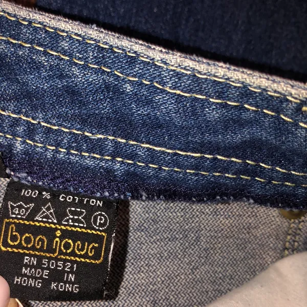 Bonjour vintage jeans size 11/12 - Image 5