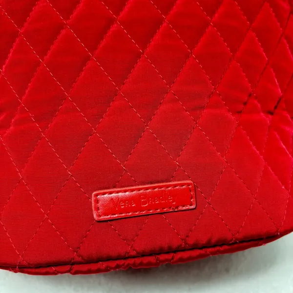 Vera‎ Bradley Red Quilted Crossbody Bag - Image 7