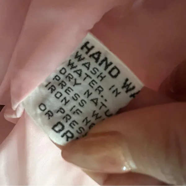 Vintage Pink Ski Puffer Jacket Retro Apres Ski Aspen Style Bomber M - Image 8