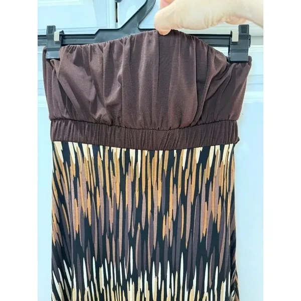 Rampage brown beach dress S-XS - Image 3