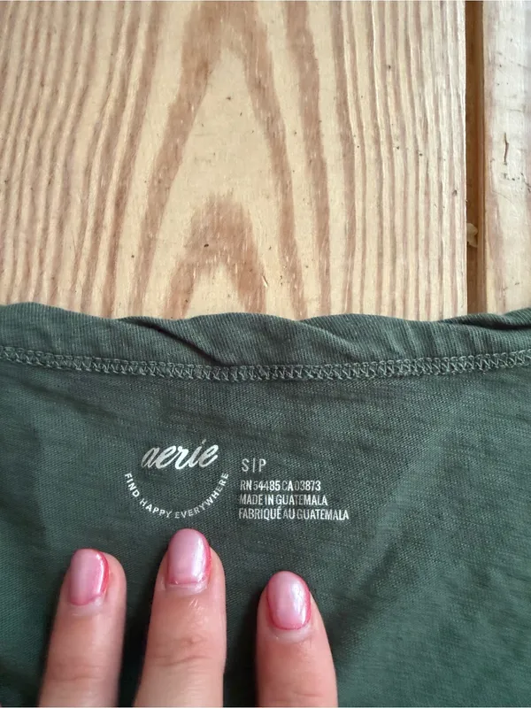 Aerie Henley Pocket Tee size s - Image 3