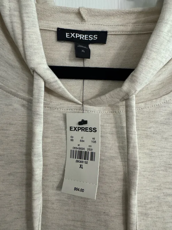 Express Soft Short Sleeve Hooded Sweatshirt - Image 3