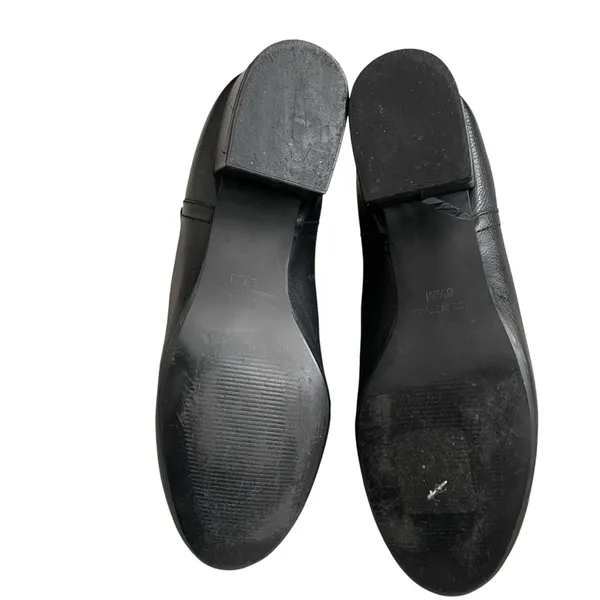Steve Madden Ilana Ankle Leather Booties Women’s Size 8.5 Black Block Heel - Image 7