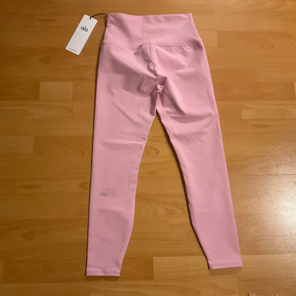 Alo Yoga 7/8 High-Waist Airbrush Legging Candy Heart Pink S - Image 4