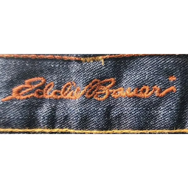 Eddie Bauer Denim Jeans Bootcut Dark Wash‎ Classic Fit Women's Size - Image 3