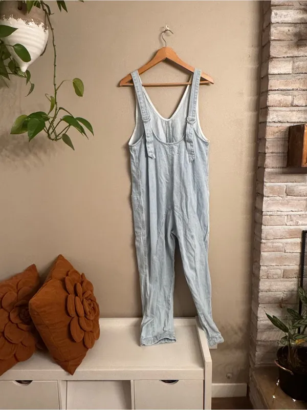 WE THE FREE High Roller Denim‎ Overalls - Image 2