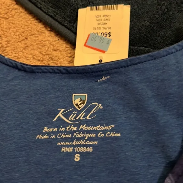 NWT Kuhl blue tank top small - Image 5
