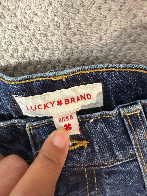 Lucky Brand Easy Rider Boot Jeans Size 8/29 Medium Wash Bootcut Denim Non Ripped - Image 2
