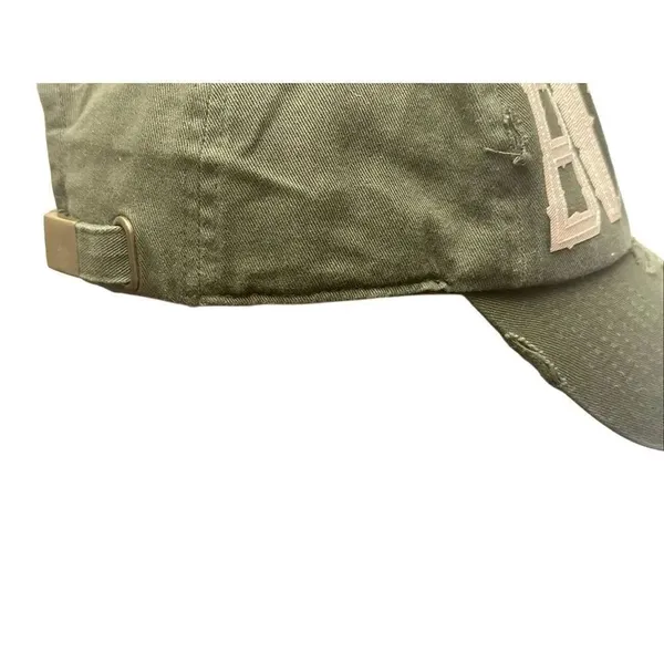 BIRDS" distressed dad hat, a vintage - Image 6