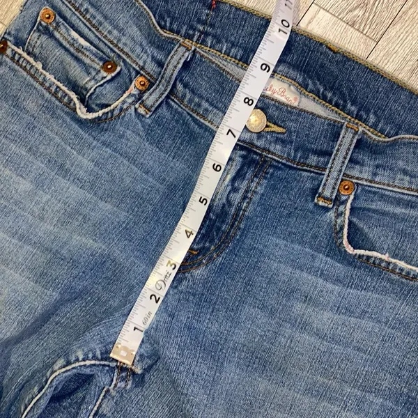 Y2K Lucky Brand Mid Rise Flare Jeans Size 29 - Image 8