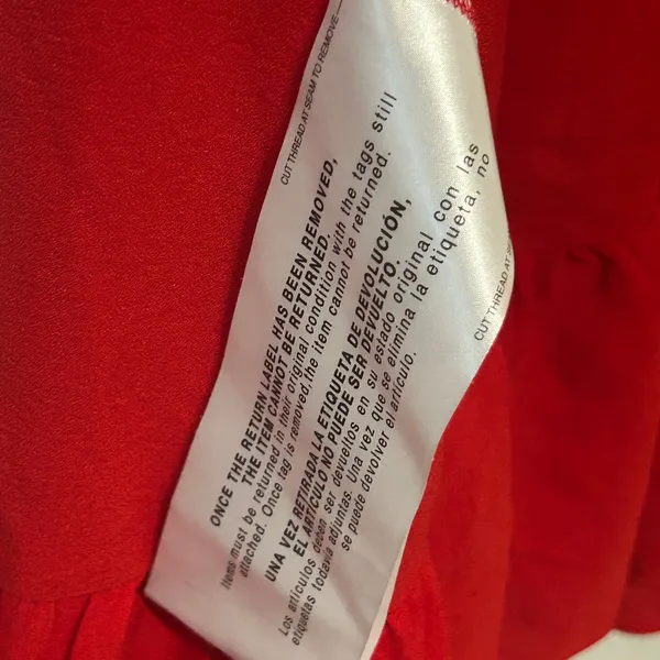 Nordstrom Bold Red Dress the population dress - Image 6