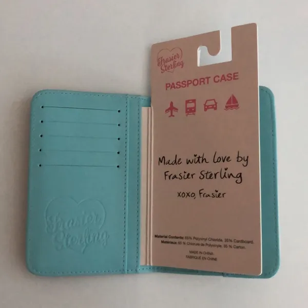 Pickleball nwt Passport Case - Cream by Frasier Sterling - Image 3