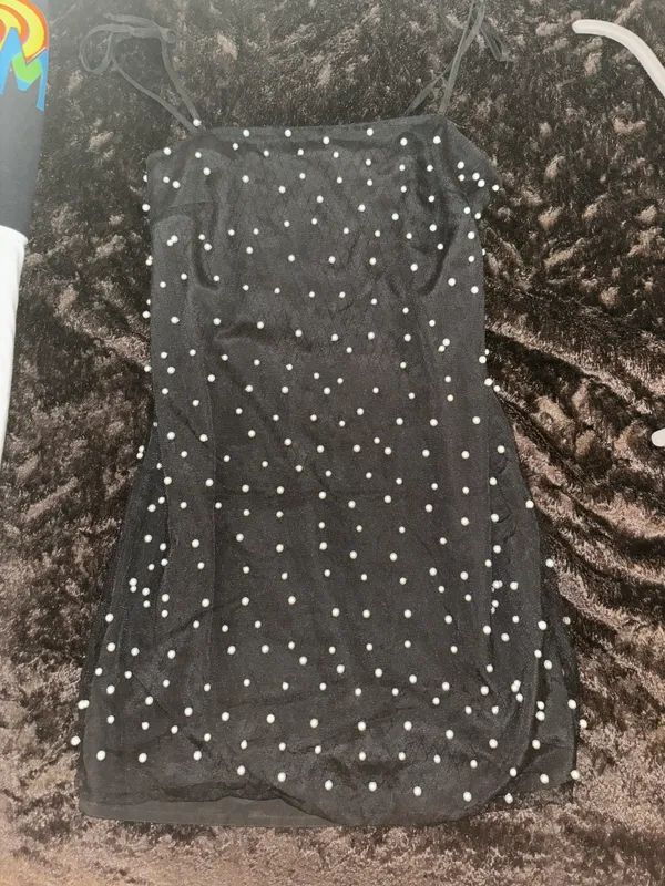 Pearl Dress Black - Image 9