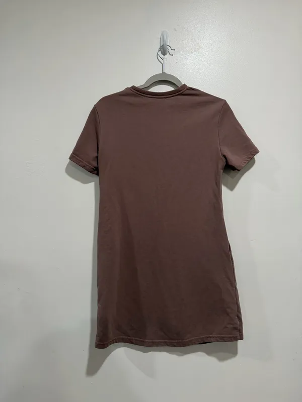 By Egreis Cutout Neck T-Shirt Mini Dress Size Small - Image 5