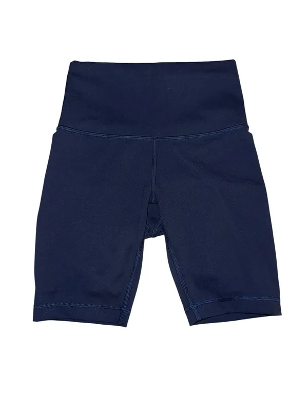 Lululemon Wunder Train High-Rise Short 8” – True Navy – Size 4 - Image 4