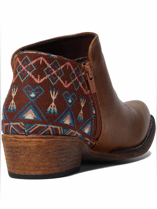 Roper Sedona Serape Ankle Boots Snip Toe Cowgirl Western Booties 6.5 NEW IN BOX - Image 2