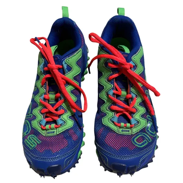 Adidas Vigor TR 3 Trail Running Shoes Women's Size 6 Blue Sneakers Colorful - Image 2