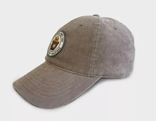 Smokey the Bear Cap hat nwt corduroy Brown - Image 3