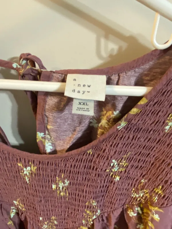 Purple A New Day Dress Floral - Image 4
