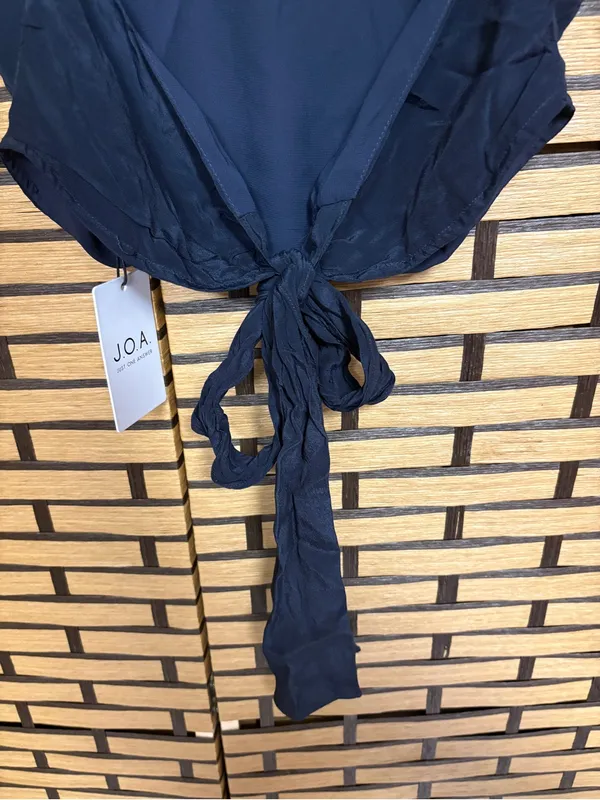 J.O.A. Navy halter crop tank top size medium - Image 5