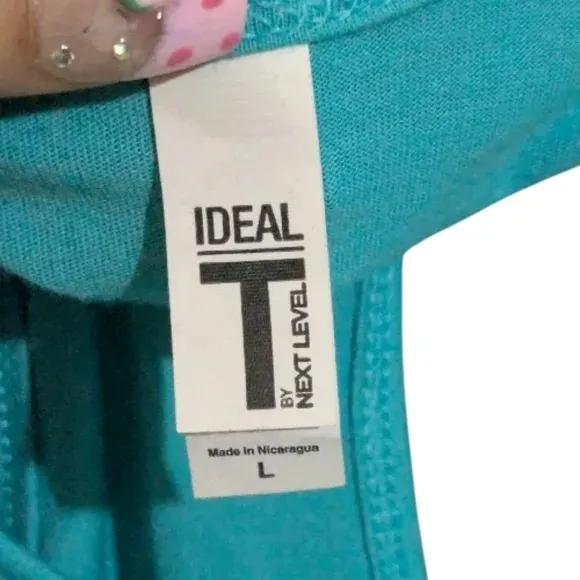 Next Level "Don't Breathe Near Me" Graphic Tank, Size Large - Image 3