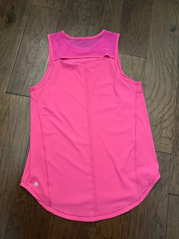 Pink Lululemon Tank - Image 2