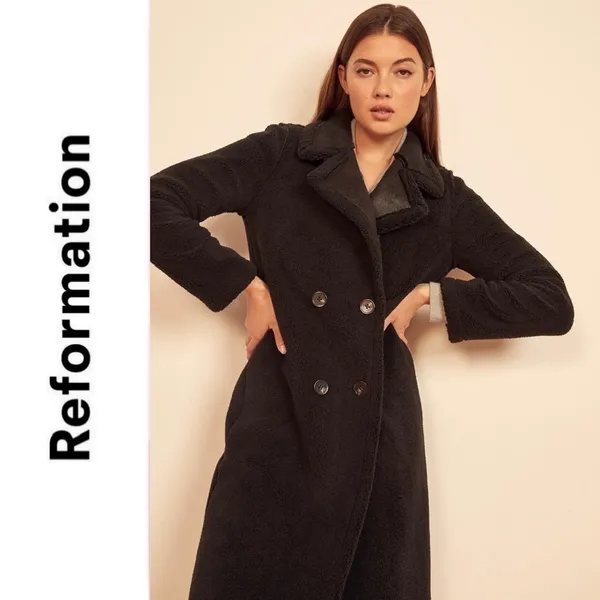 Reformation‎ Trolley Coat XS - Image 4