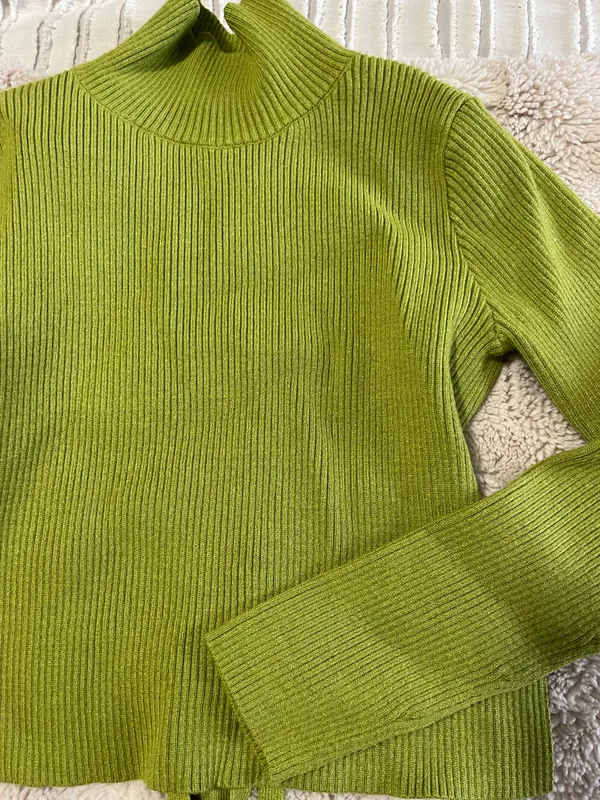 Nasty Gal Open Back Turtleneck - Image 3