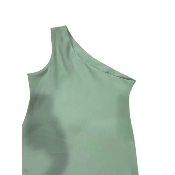 Petal‎ Pup -Nadene one Shoulder Midi Dress Mint Green Size US 14 - Image 5
