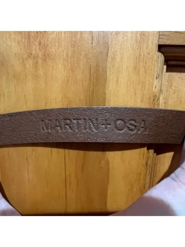 Martin + OSA Women’s Brown Faux Leather Belt - Image 7