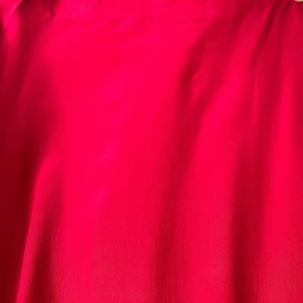 Lord & Taylor silk skirt Red Size 12 - Image 3