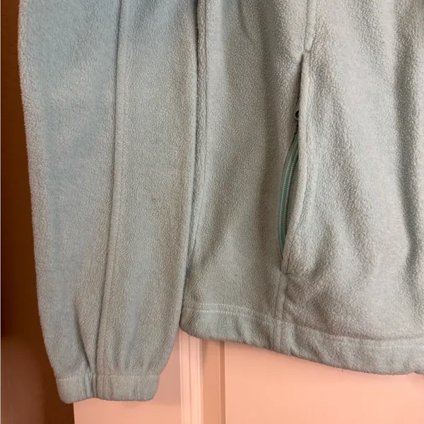 Women Columbia blue fleece jacket #fleecelove - Image 2
