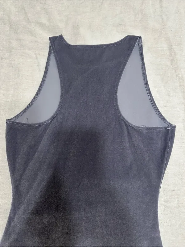 Velvet dress Silver - Image 5
