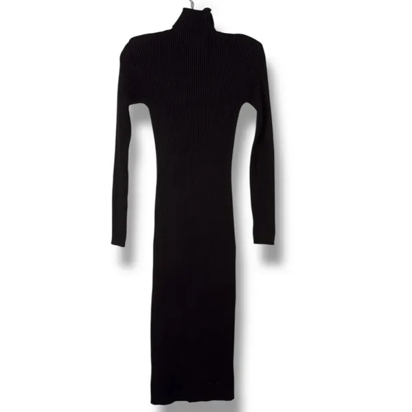Astr the label Gwendolyn Funnel Neck Long Sleeve Sweater‎ Dress - Image 5