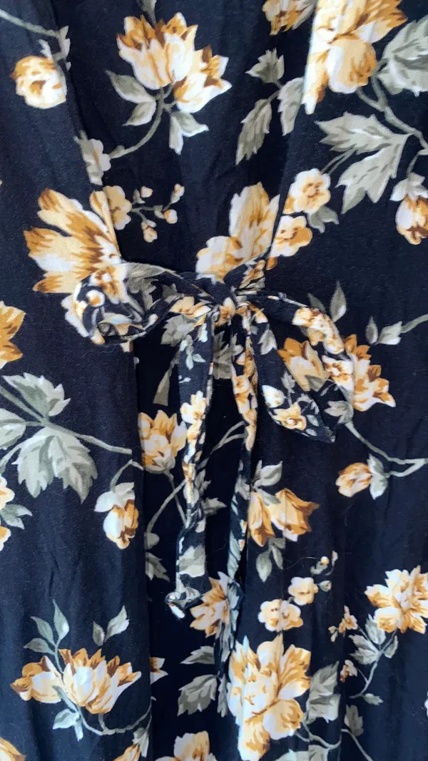 White Stag Yellow Floral Print Dress - Image 4