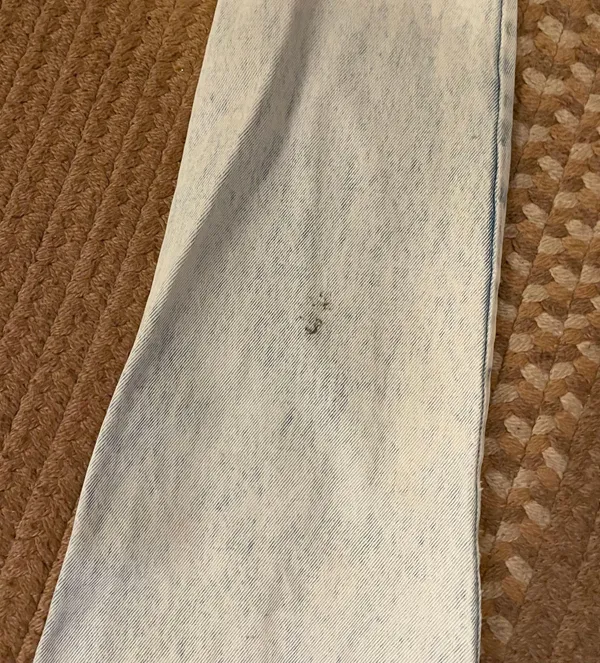 Vintage EXTRA straight leg jeans Gray Size 25 - Image 7