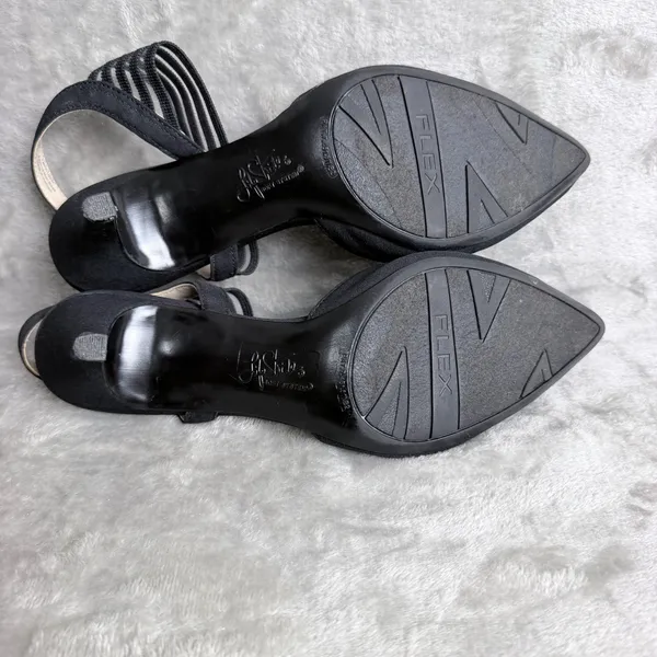 LifeStride Sanya Kitten Heels Pointed Toe Evening Formal Career Pumps 8M Black - Image 6
